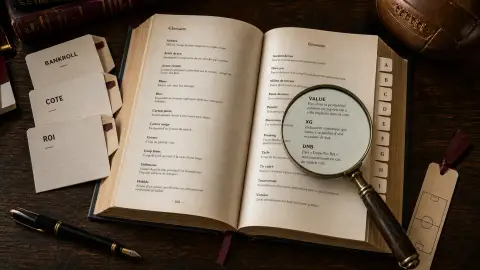 Dictionnaire et fiches de vocabulaire consacrés au football et aux paris sportifs