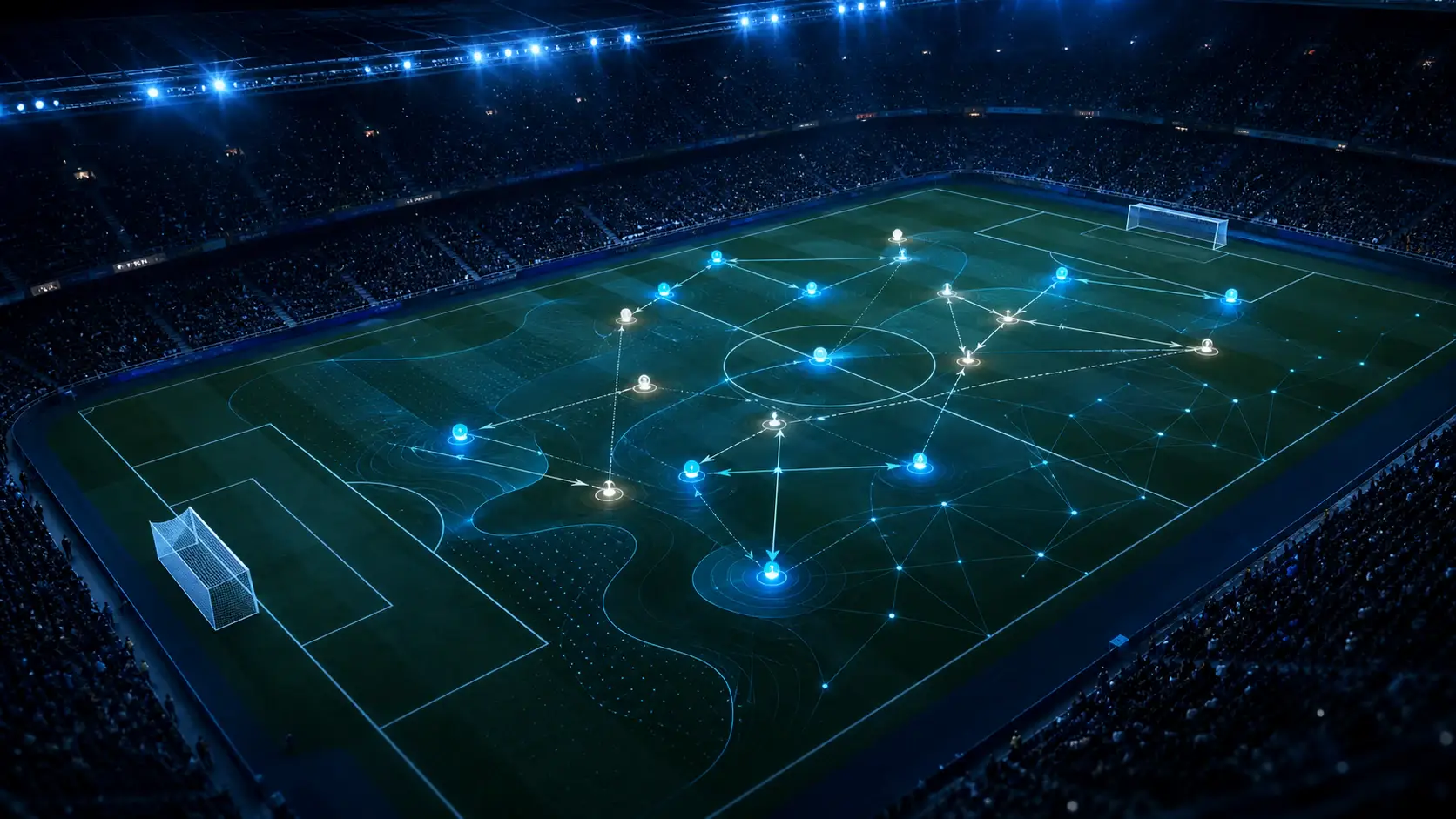 Visualisation par intelligence artificielle des déplacements sur un terrain de football